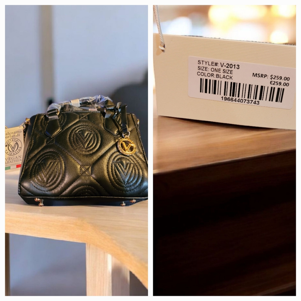 Valentino Orlandi Black Satchel